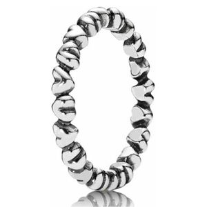 Retired Pandora love heart ring